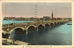 CPA Bordeaux Le Pont Sur la Garonne