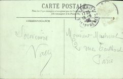 CPA Biarritz Les Bains du Port Vieux le Rocher de la Vierge et le semaphore 