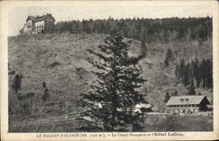 CPA Ballon d'Alsace Le chalet Bonaparte et l'hotel Lalloz