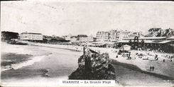 CPA Biarritz La Grande Plage
