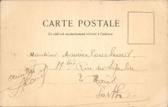 CPA Beaulieu Le port Bateaux