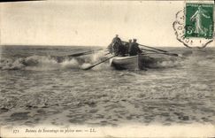 CPA Bateau de Sauvetage en Pleine Mer