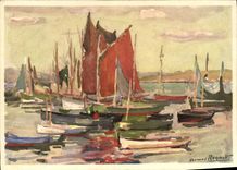 CPA Bateaux de peche 