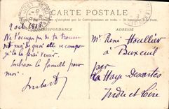 CPA Le Gaulois Cuirasse d'Escadre a Tourelles Bateau