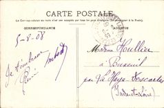 CPA Le Desaix Croiseur Cuirasse Bateau