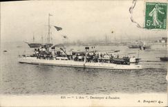 CPA L'Arc Destroyer d'escadre Bateau 