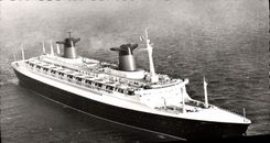 CPM Compagnie Generale Transatlantique French Line Paquebot