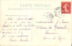 CPA Fantaisie Bateau Voilier