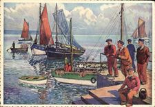 CPA Bateaux de peche 