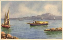 CPA Bateaux de peche 