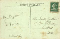 CPA Vichy Source de la Grande Grille