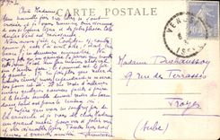 CPA Dauphine Massif du Pelvoux Le Pic Coolidge du col de la temple