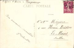 CPA Plougasnou Le Pointe et la Roche du Chevalier
