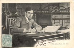 La POSTAL Homme de la VENDIMIA tiene su tabla de trabajo