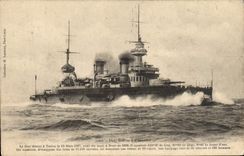 CPA Iena Cuirasse d'escadre Bateau