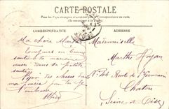 CPA Compagnie Transatlantique Le Salon de Conversation