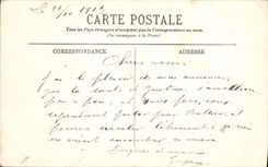 CPA Croiseur Cuirasse Pris Dans la Tempete