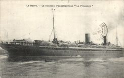 CPA Le Havre Le Nouveau Transtlantique La Provence 