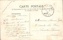 VINTAGE POSTCARD Drill De Fontainebleau Chaos of the Falls of Apremont