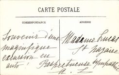 CPA Les Gorges Du Loup La Nouvelle Route et le Pont de l'Abime