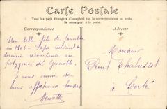 CPA Revue de la garnison sur le Polygone Militaria