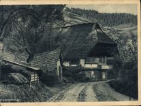CPA Maison Foret Noire 