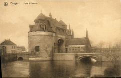 CPA Bruges Porte D'Ostende