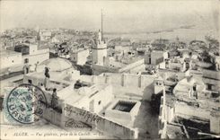 Opinión de Argel de la POSTAL de la VENDIMIA tomada del Kasbah
