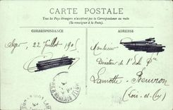 Opinión de Argel de la POSTAL de la VENDIMIA tomada del Kasbah