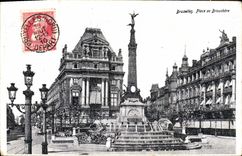 CPA Bruxelles Place de Brouckere