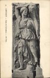 CPA Carthage Statue De I'Abondance