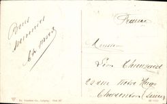 CPA Ostende Sur I'estacade
