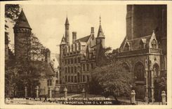 CPA Bruges Palais De Gruuthuuse et portail Notre Dame