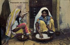 CPA Preparacion Del Cuscus