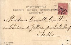 VINTAGE POSTCARD Happy Year Child