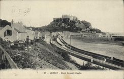 CPA Jersey Mont Orgueil Castle