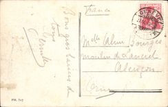 CPA Geneve Vue Generale Bateau