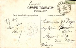 CPA Blankenberghe La Digue Centrale