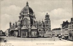 CPA Bruxelles Eglise Ste Marie De Schaerbeek