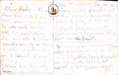 VINTAGE POSTCARD Country cottage