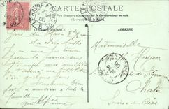 CPA Le Havre Entree Du Transatlantique La Champagne Bateau