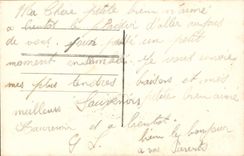 VINTAGE POSTCARD Man Militaria Soldier