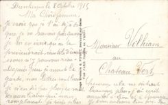 VINTAGE POSTCARD Woman Militaria Soldier