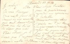 VINTAGE POSTCARD Far from the World Far from Jealous Militaria