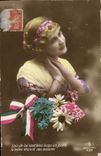 VINTAGE POSTCARD Far from You Are Quite Long the Femme days