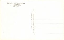 MODERN CARD Paris And Its Wonders Place Etoile