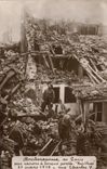 CPA Bombardement De Paris par canons a longue portee Berthas Militaria Rye Chares V