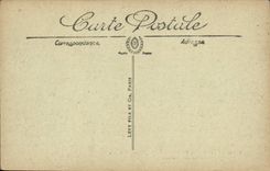 VINTAGE POSTCARD Festivals Of the Victoire July 14th, 1919 general Gouraud Militaria