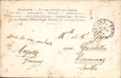 VINTAGE POSTCARD Good-byes In Militaria France