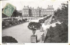 CPA Paris Jardin Du Luxembourg